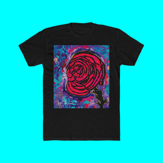 Cotton Candy Rose by Jumper Maybach® - MEN'S Cotton Crew Tee - Jumper Maybach