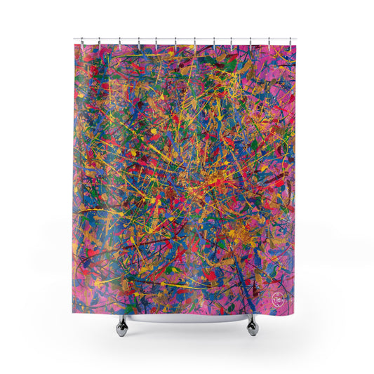 Quantum Dream Shower Curtain by Jumper Maybach®