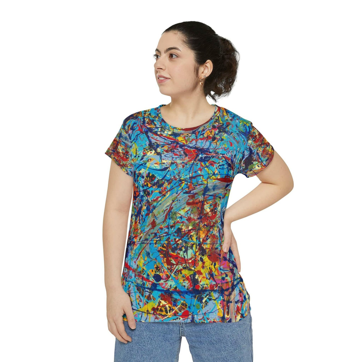 Taffy Galaxy by Jumper Maybach® - WOMEN'S Short Sleeve Shirt - Jumper Maybach