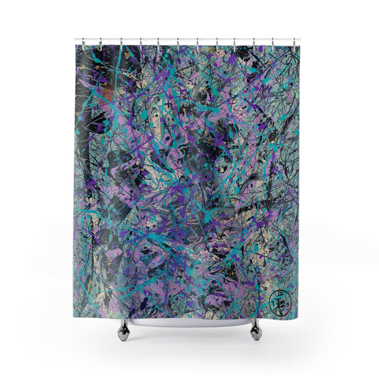 Dream Dimension Shower Curtain by Jumper Maybach®