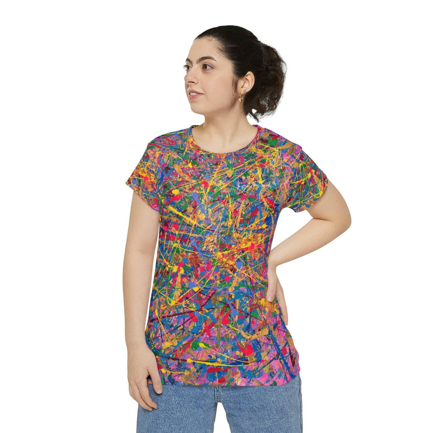 Quantum Dream by Jumper Maybach® - WOMEN'S Short Sleeve Shirt - Jumper Maybach