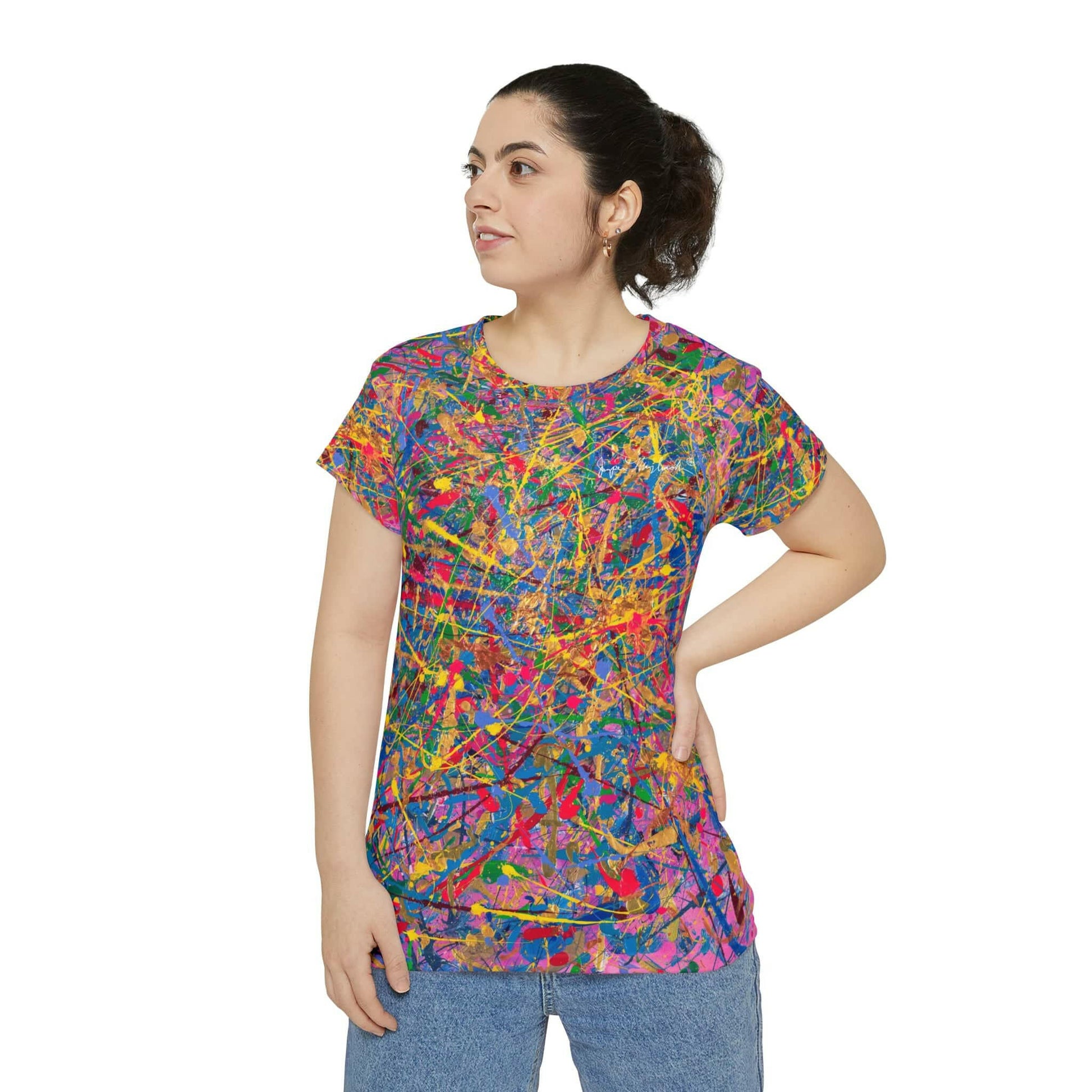 Quantum Dream by Jumper Maybach® - WOMEN'S Short Sleeve Shirt - Jumper Maybach