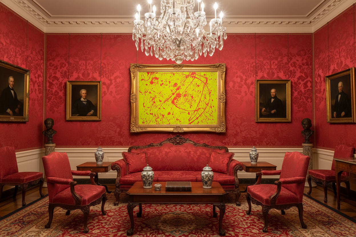 Aliens Among Us - Original Painting