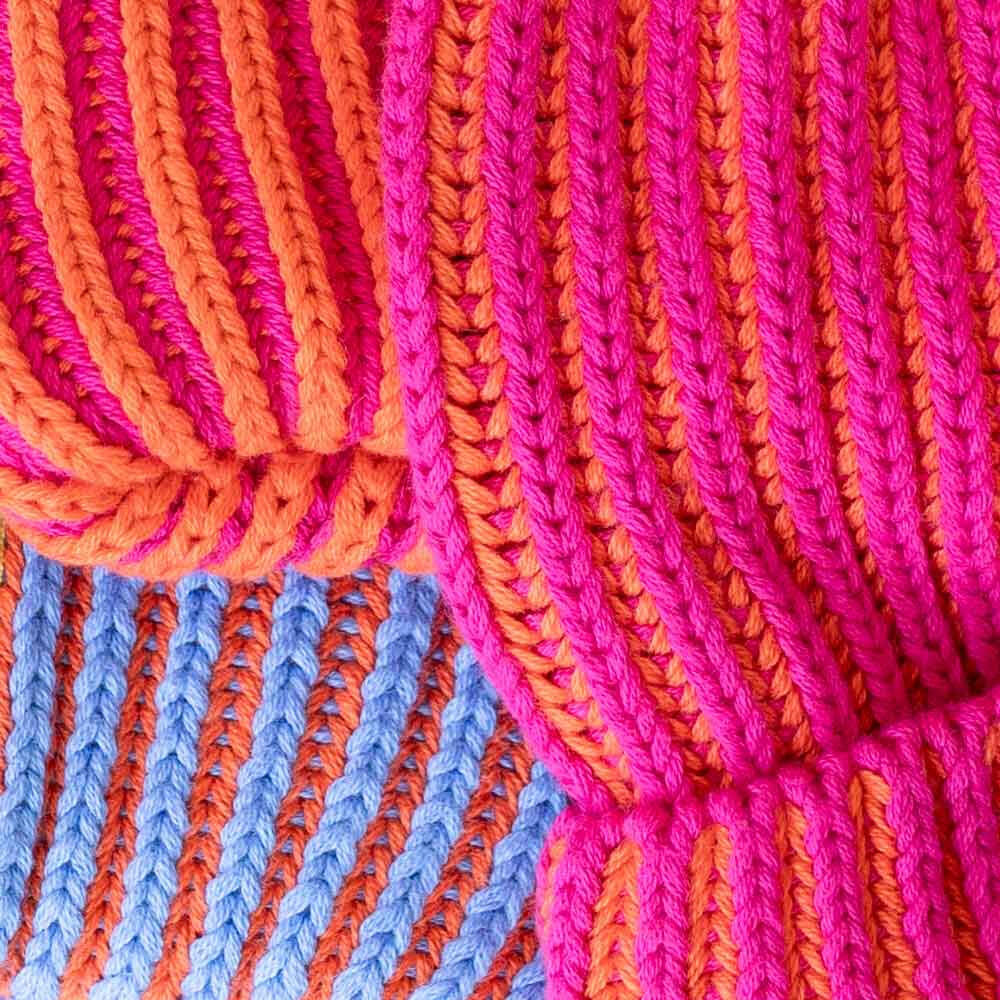 JM x BL COSMIC COLOR CONTRAST HAT | TANGERINE - Jumper Maybach