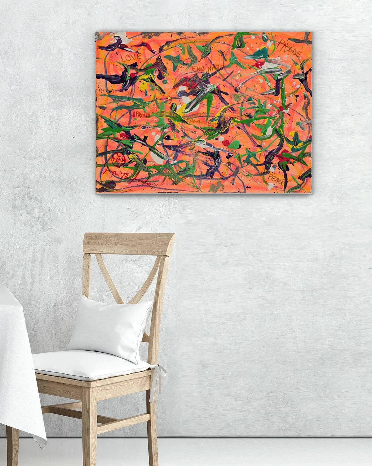 Be Proud #3 (Embellished Limited Edition-Hand Signed by the Artist)