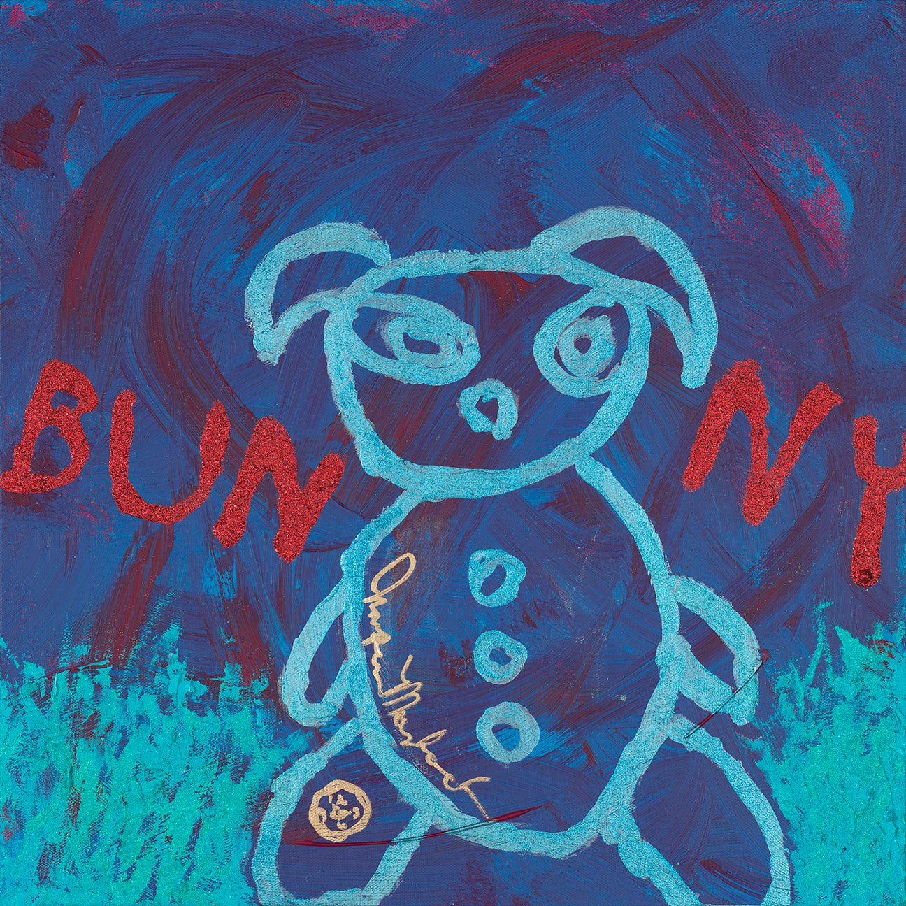 blue-bunny-original-painting