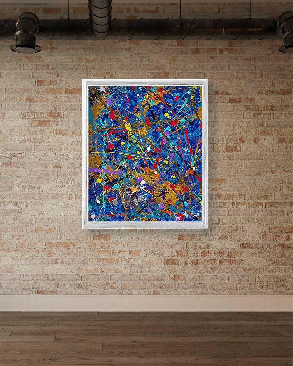 Blue Space (Print on Paper) - Jumper Maybach