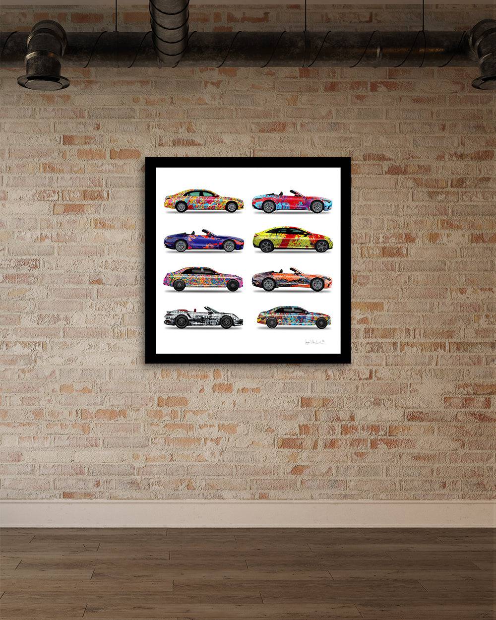 8 - Eight Cars by Jumper Maybach® (Print on Paper) - Jumper Maybach