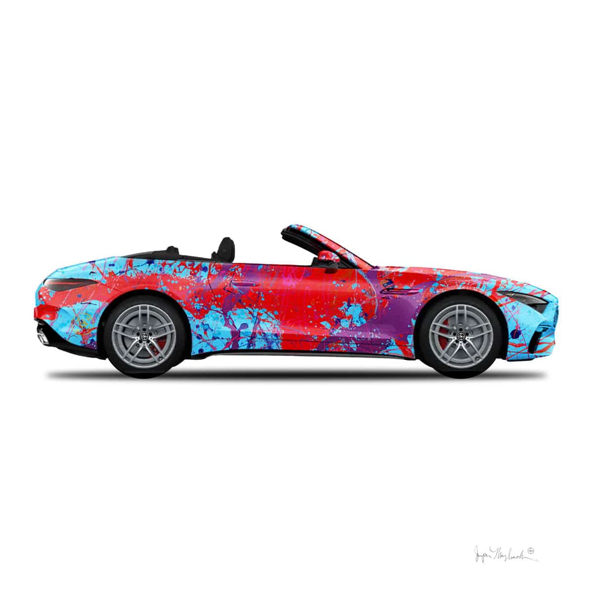 1 - Dancing Queen Car by Jumper Maybach® (Print on Paper) - Jumper Maybach