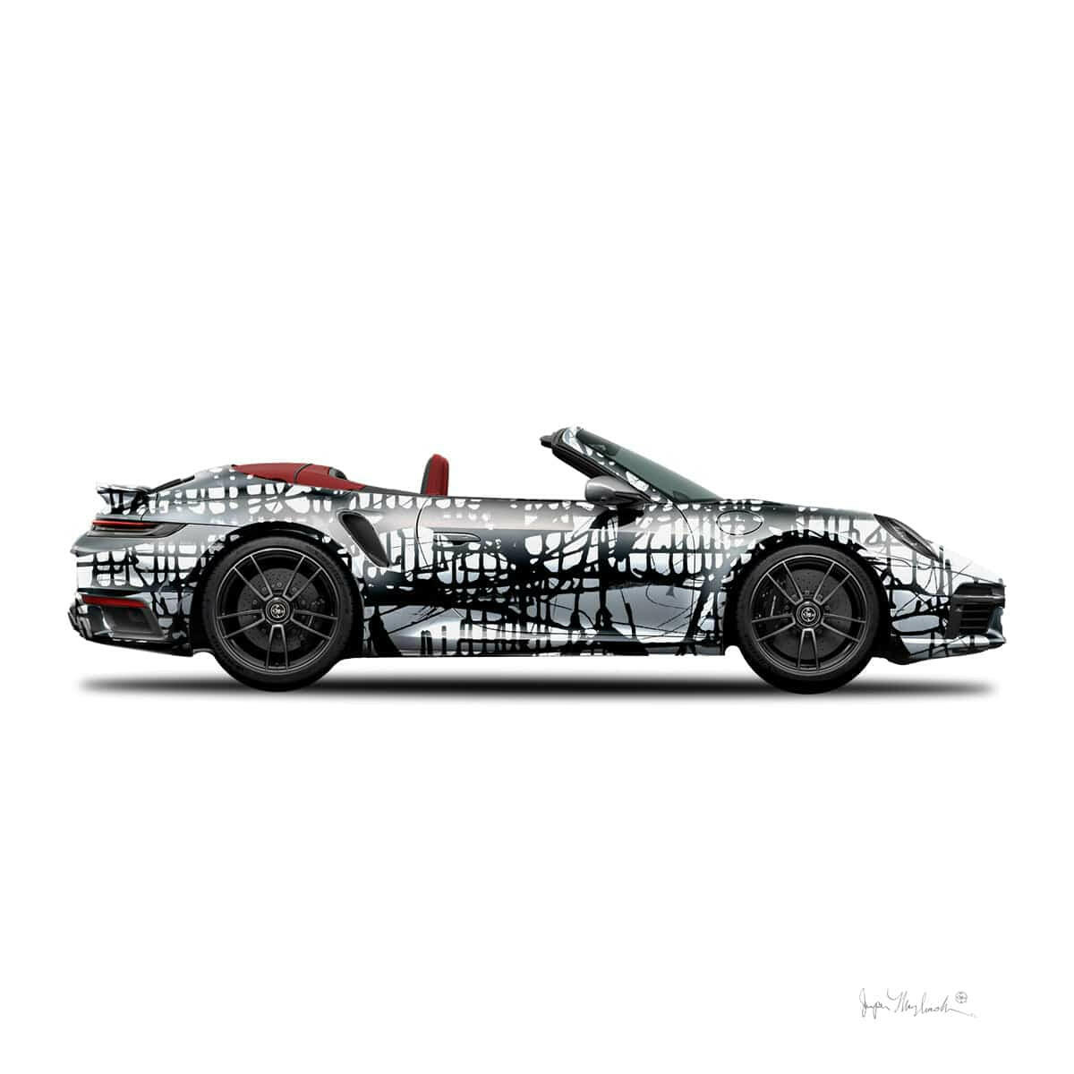 1 - Dark Matrix Car by Jumper Maybach® (Print on Paper) - Jumper Maybach