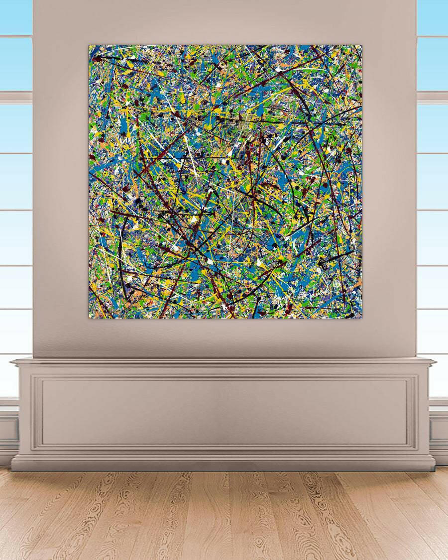 Cosmic Glee (Print on Canvas) - Jumper Maybach