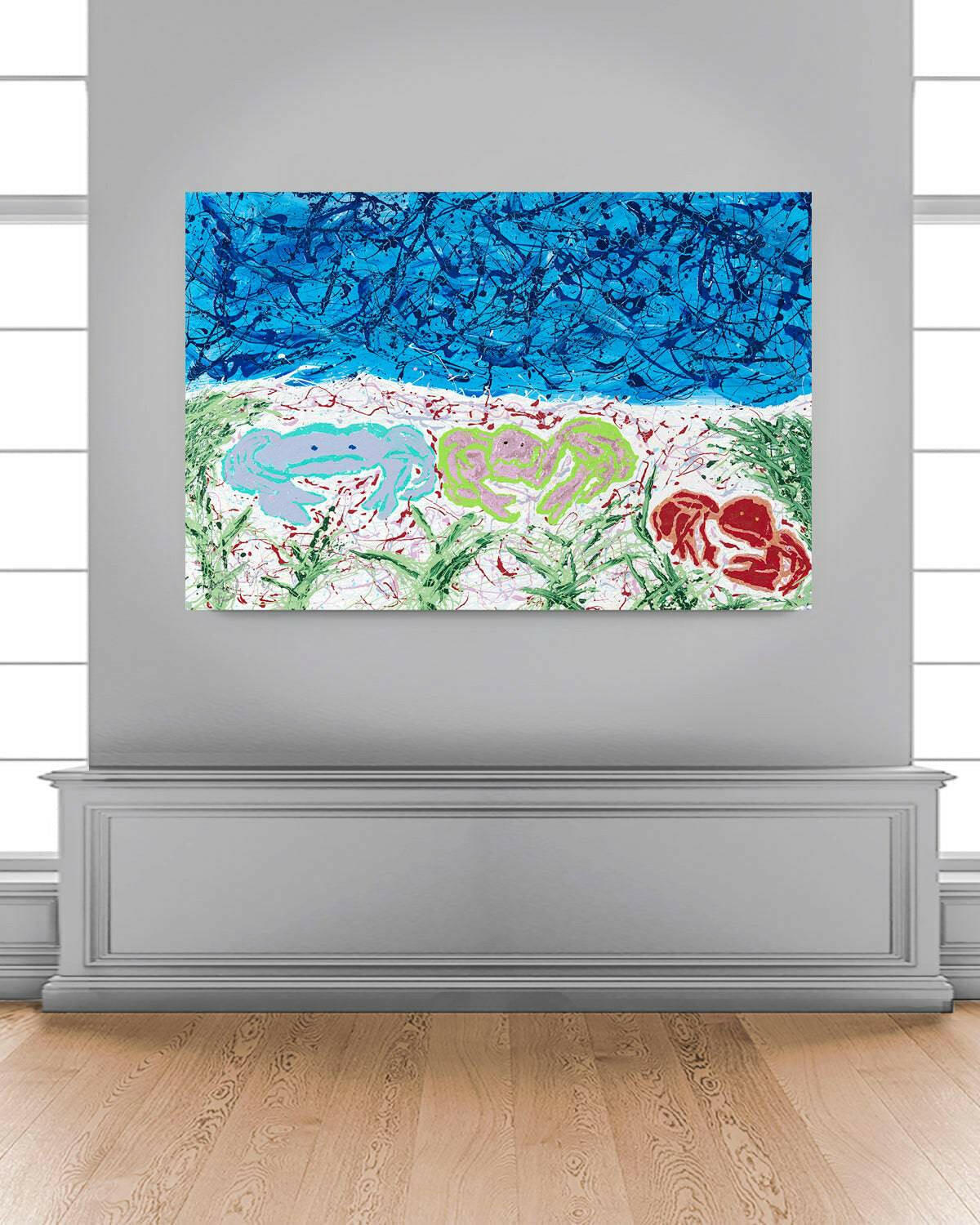 Crab Series #2 - Original Painting - Jumper Maybach