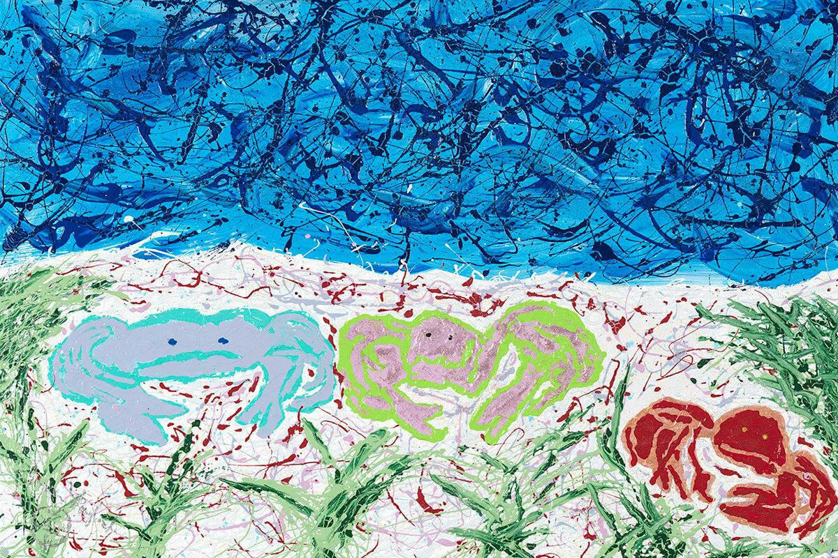 Crab Series #2 - Original Painting - Jumper Maybach