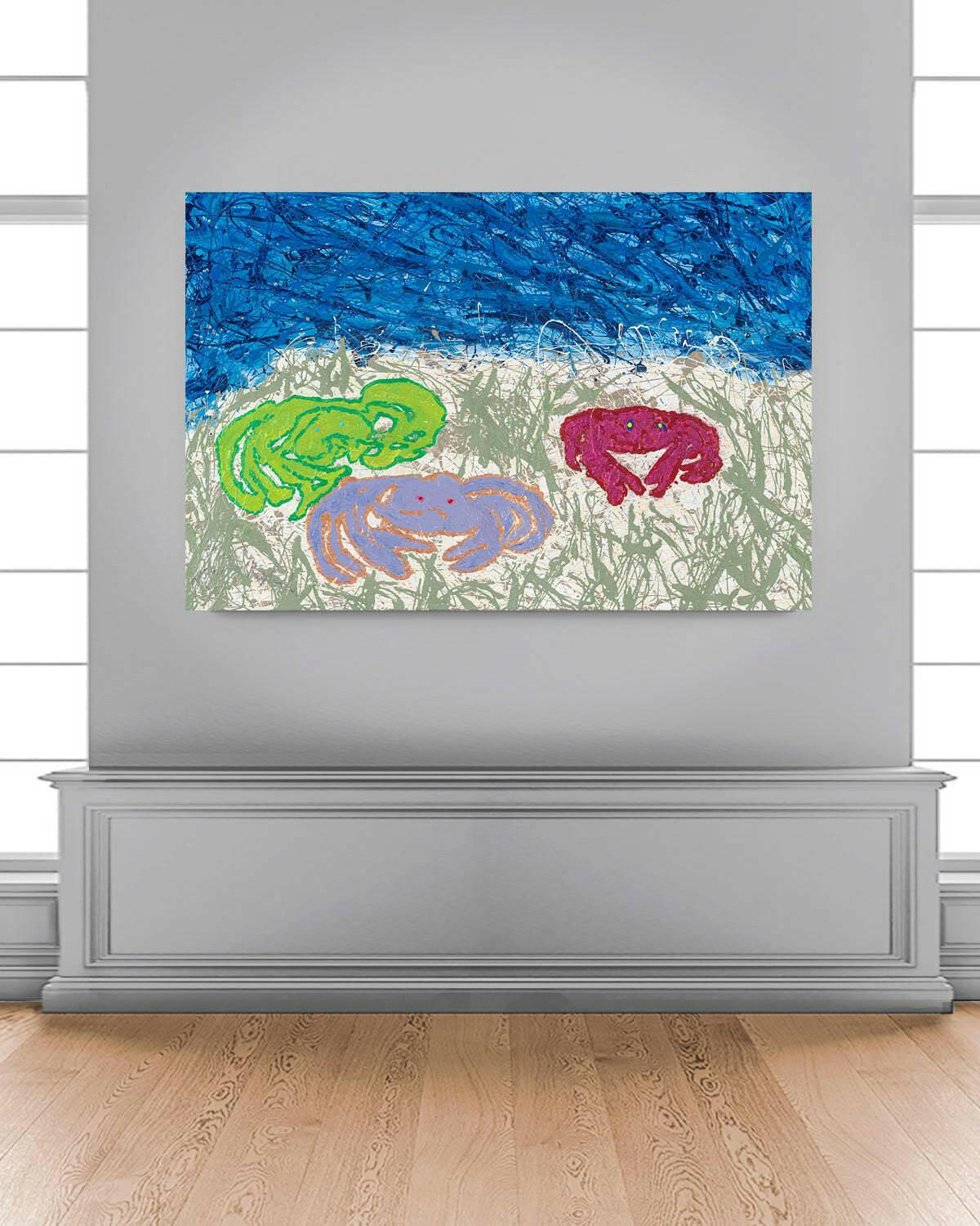 Crab Series #4 - Original Painting - Jumper Maybach