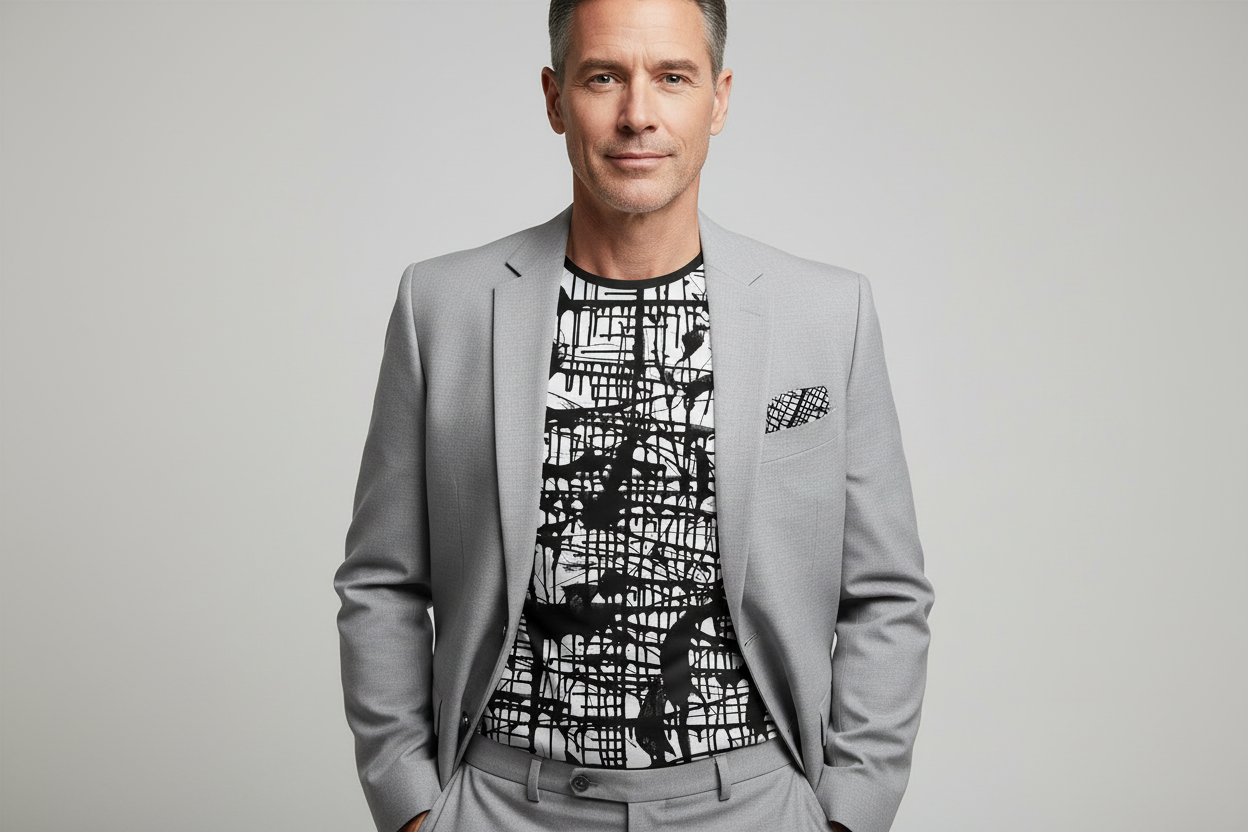 Dark Matrix, MEN'S T-Shirt by Jumper Maybach® - Jumper Maybach