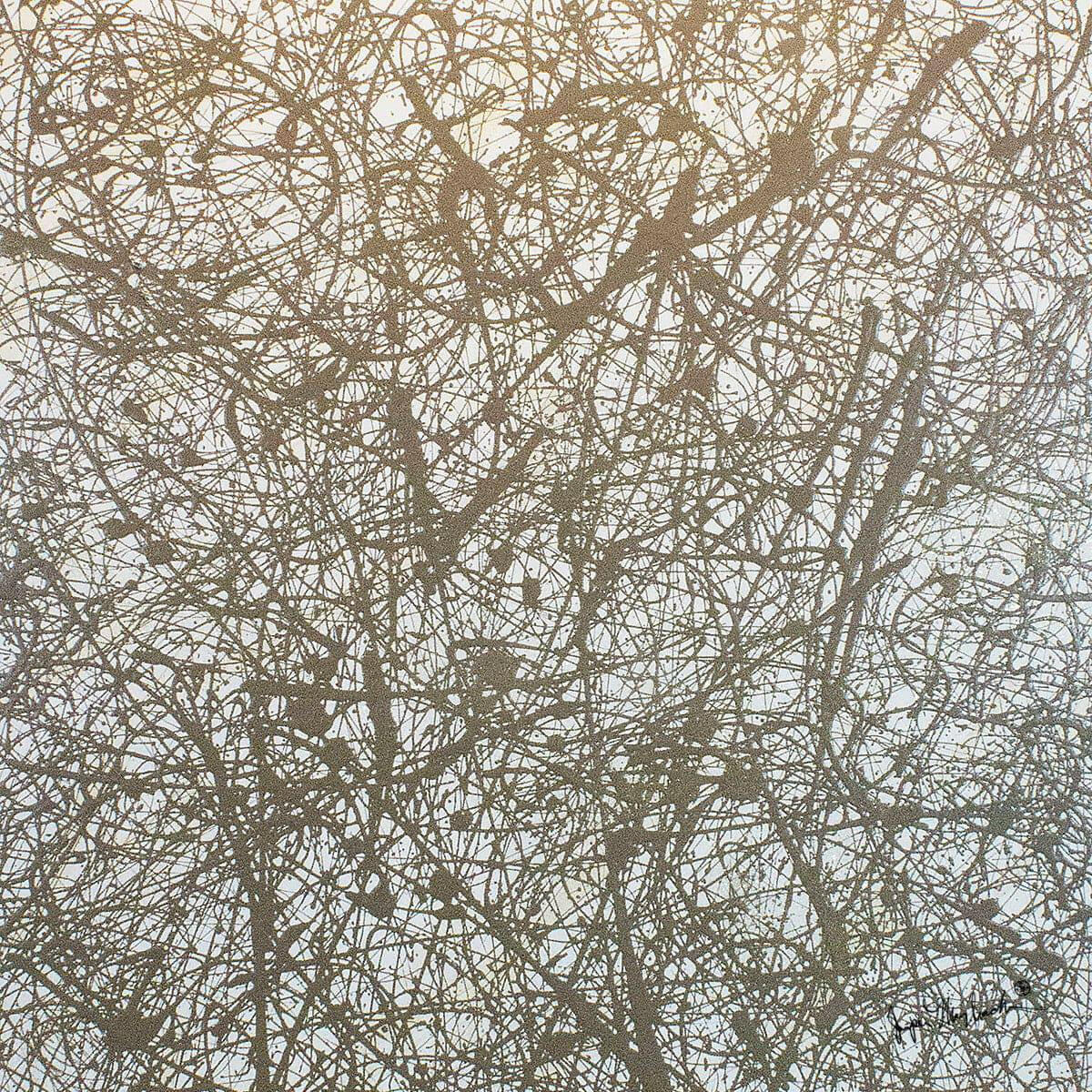 Gold Galaxy - (Embellished-Hand Signed by the Artist) - Jumper Maybach