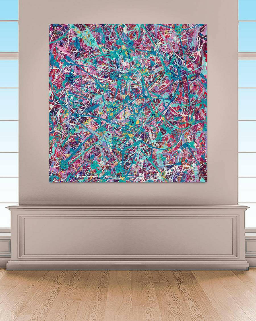 I Want to Go to Mars (Print on Canvas) - Jumper Maybach