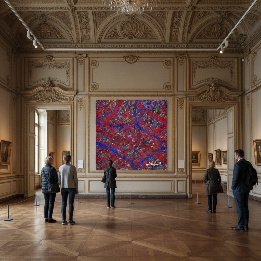 Inertia (Print on Canvas) - Jumper Maybach