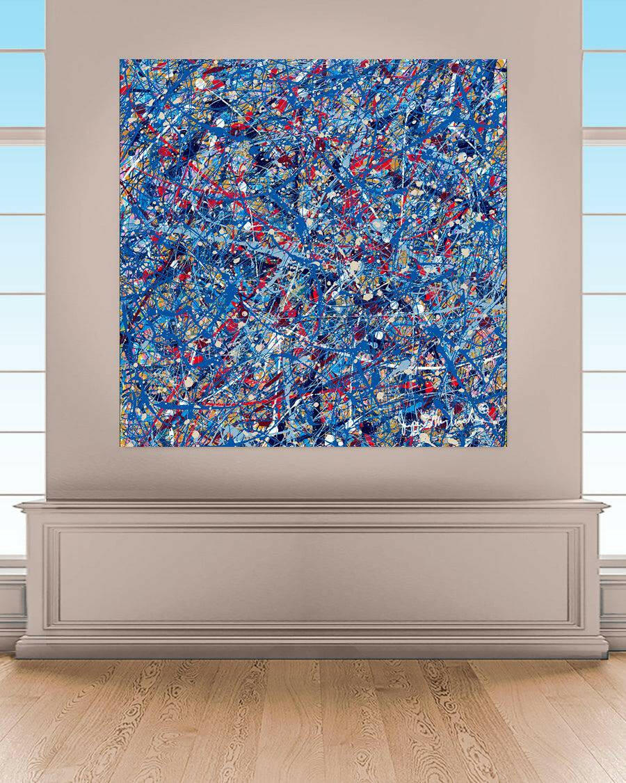 It's Raining in Space (Embellished Limited Edition-Hand Signed by the Artist) - Jumper Maybach