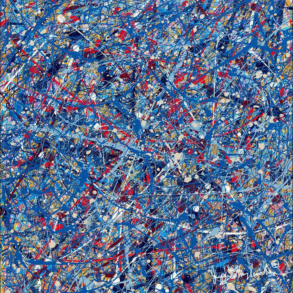 It's Raining in Space (Embellished Limited Edition-Hand Signed by the Artist) - Jumper Maybach