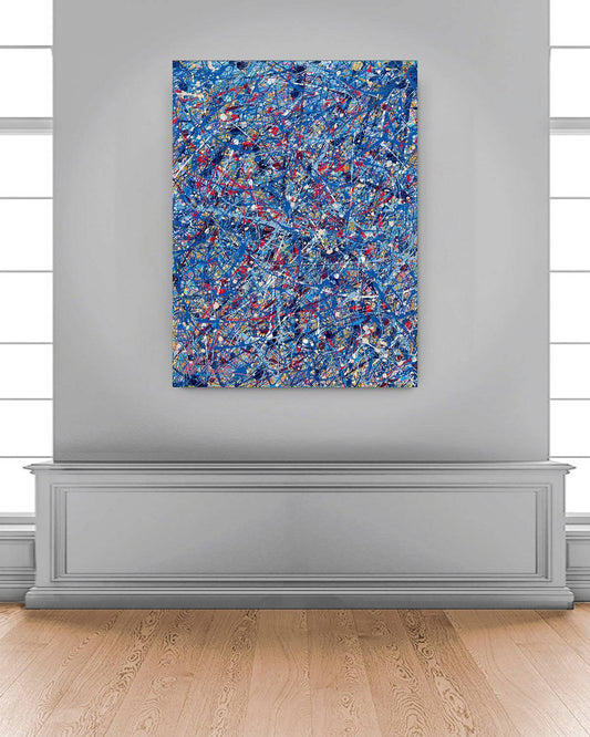 It's Raining In Space - Original Painting - Jumper Maybach