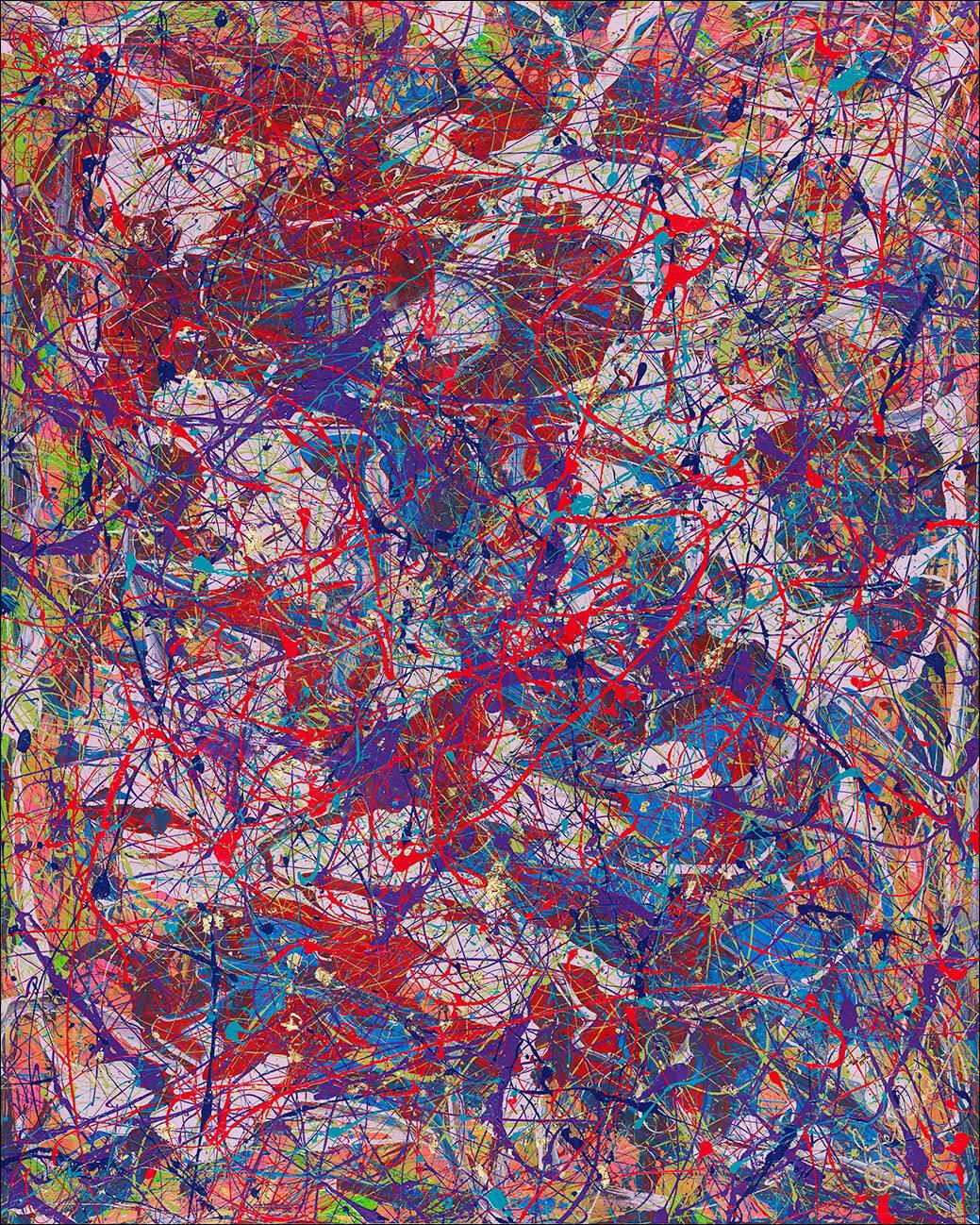 Quantum Storm - Original Painting - Jumper Maybach