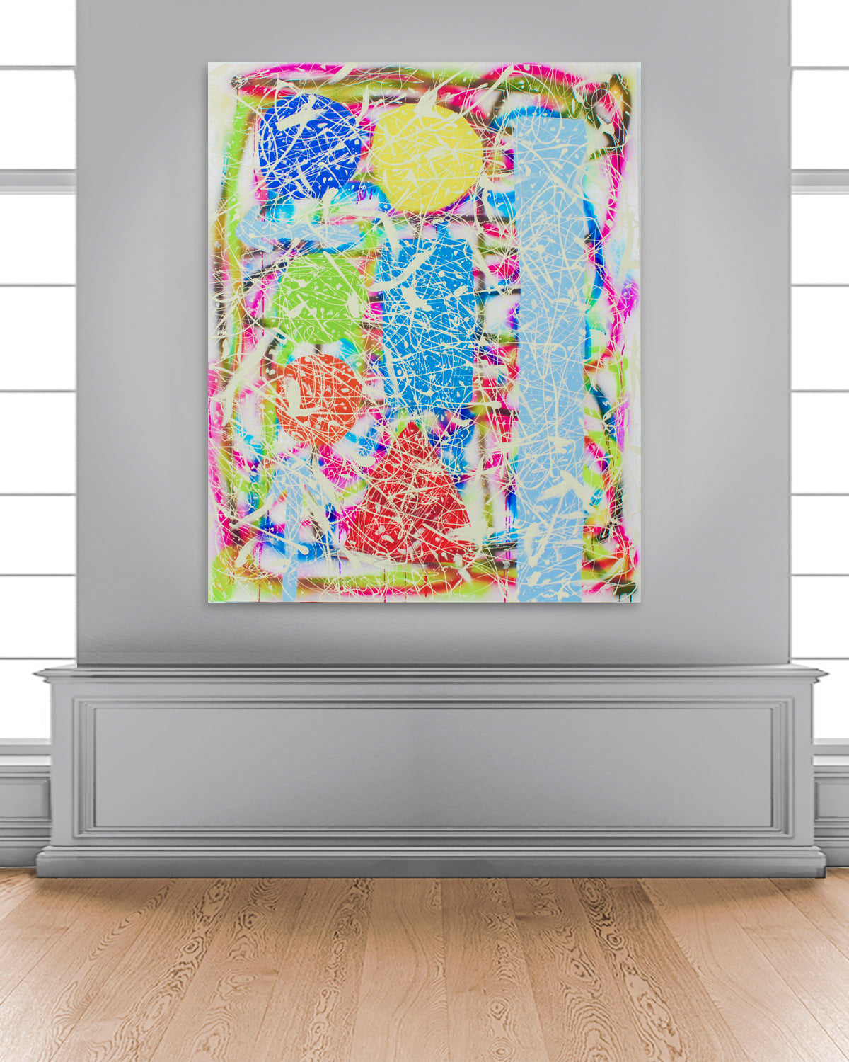 Love all Shapes - Original Painting - Jumper Maybach
