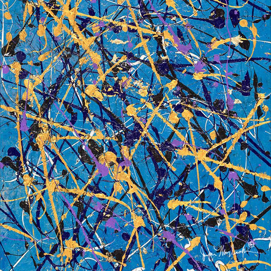 Neptune's Secret Moon (Embellished Limited Edition-Hand Signed by the Artist) - Jumper Maybach