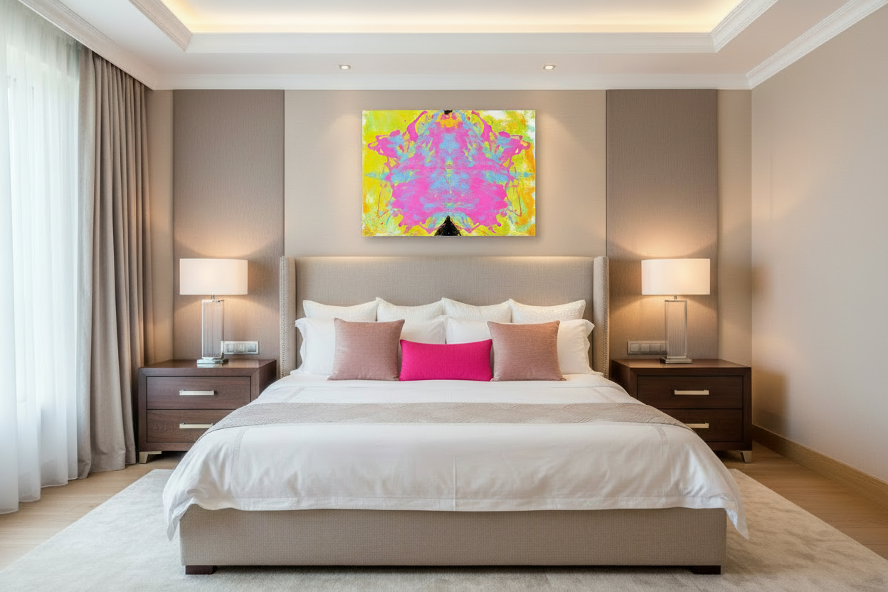 Pink Butterfly - Original Painting