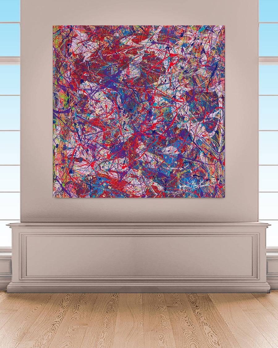 Quantum Storm (Embellished Limited Edition-Hand Signed by the Artist) - Jumper Maybach
