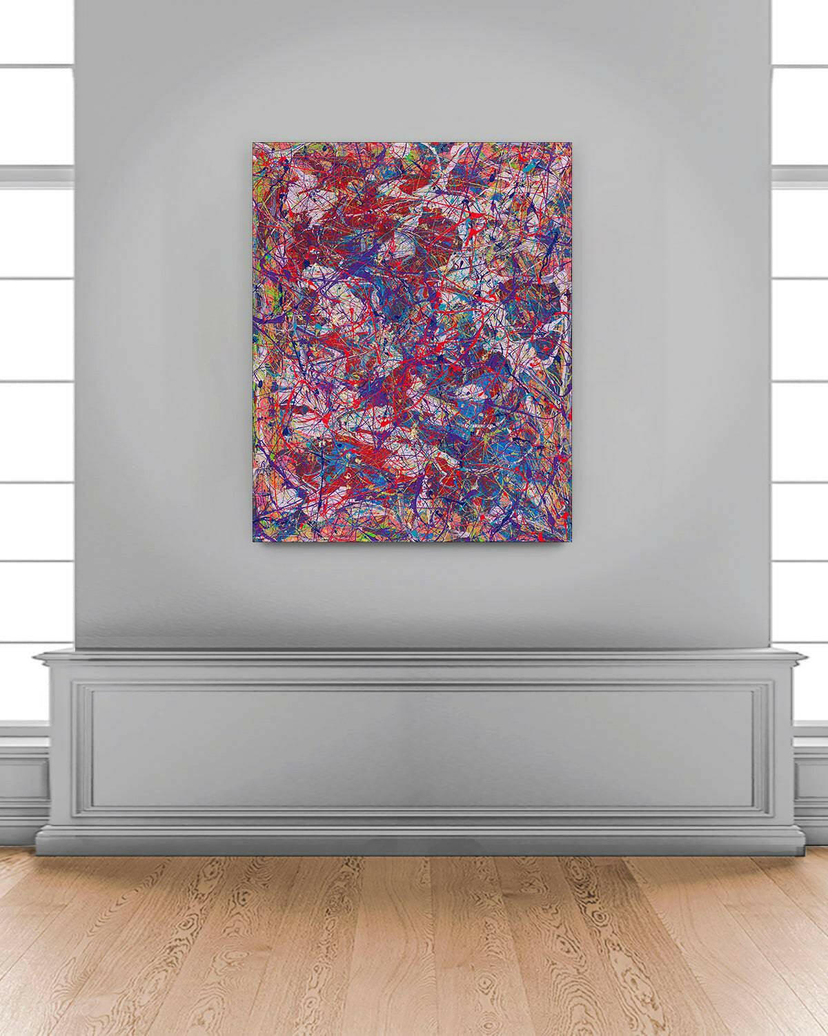 Quantum Storm - Original Painting - Jumper Maybach