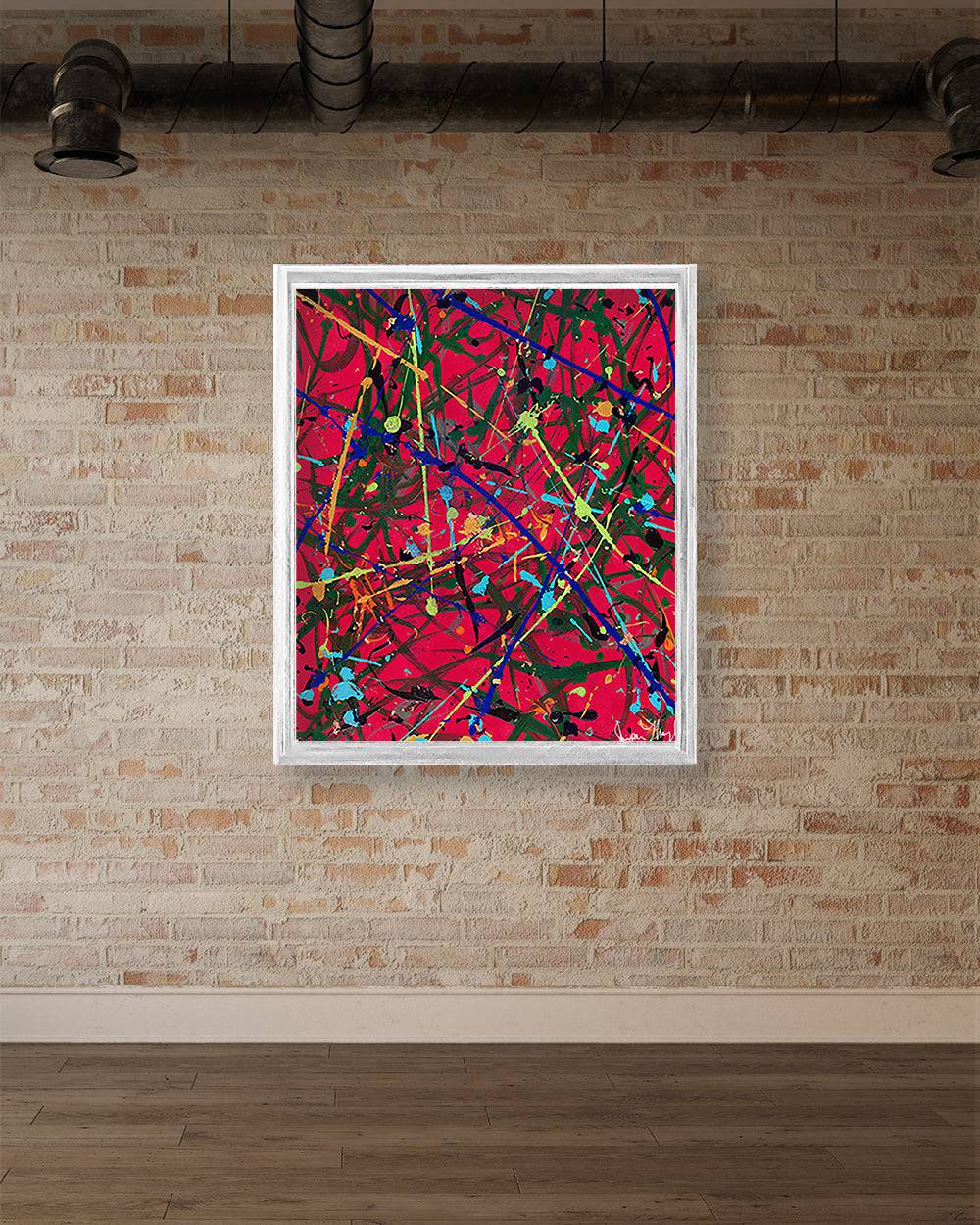 Red Space (Print on Paper) - Jumper Maybach