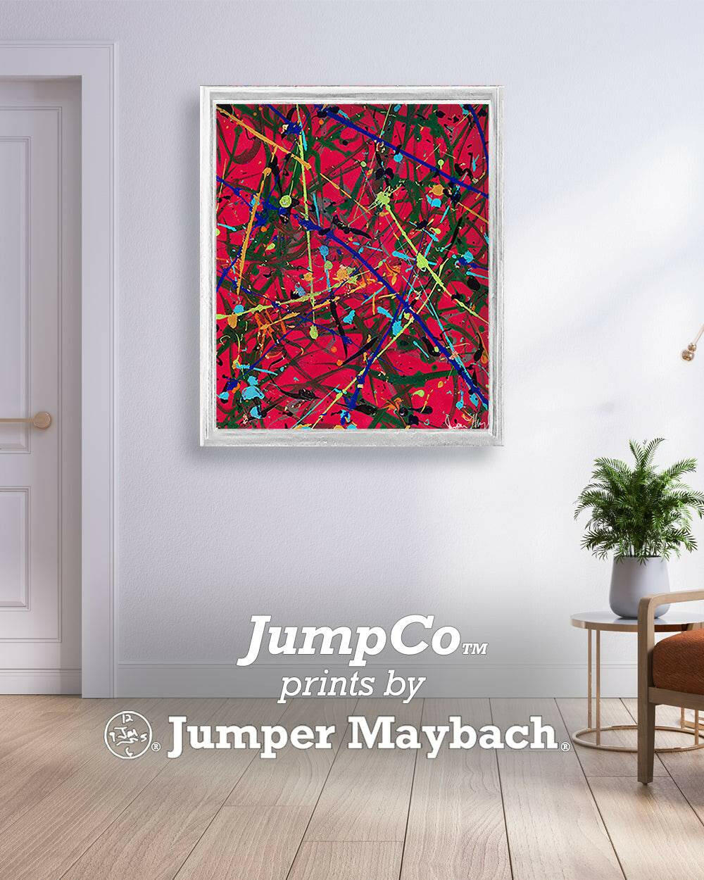 Red Space (Print on Paper) - Jumper Maybach