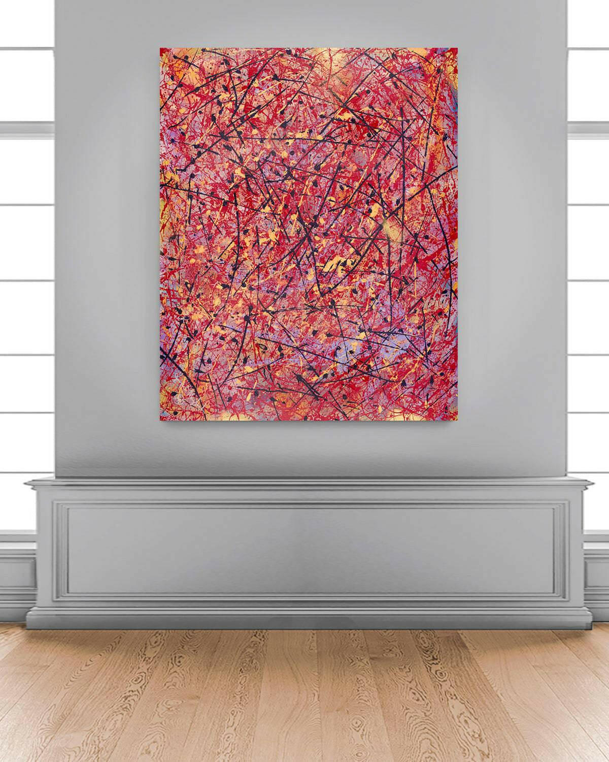 Settling Storm - Original Painting - Jumper Maybach
