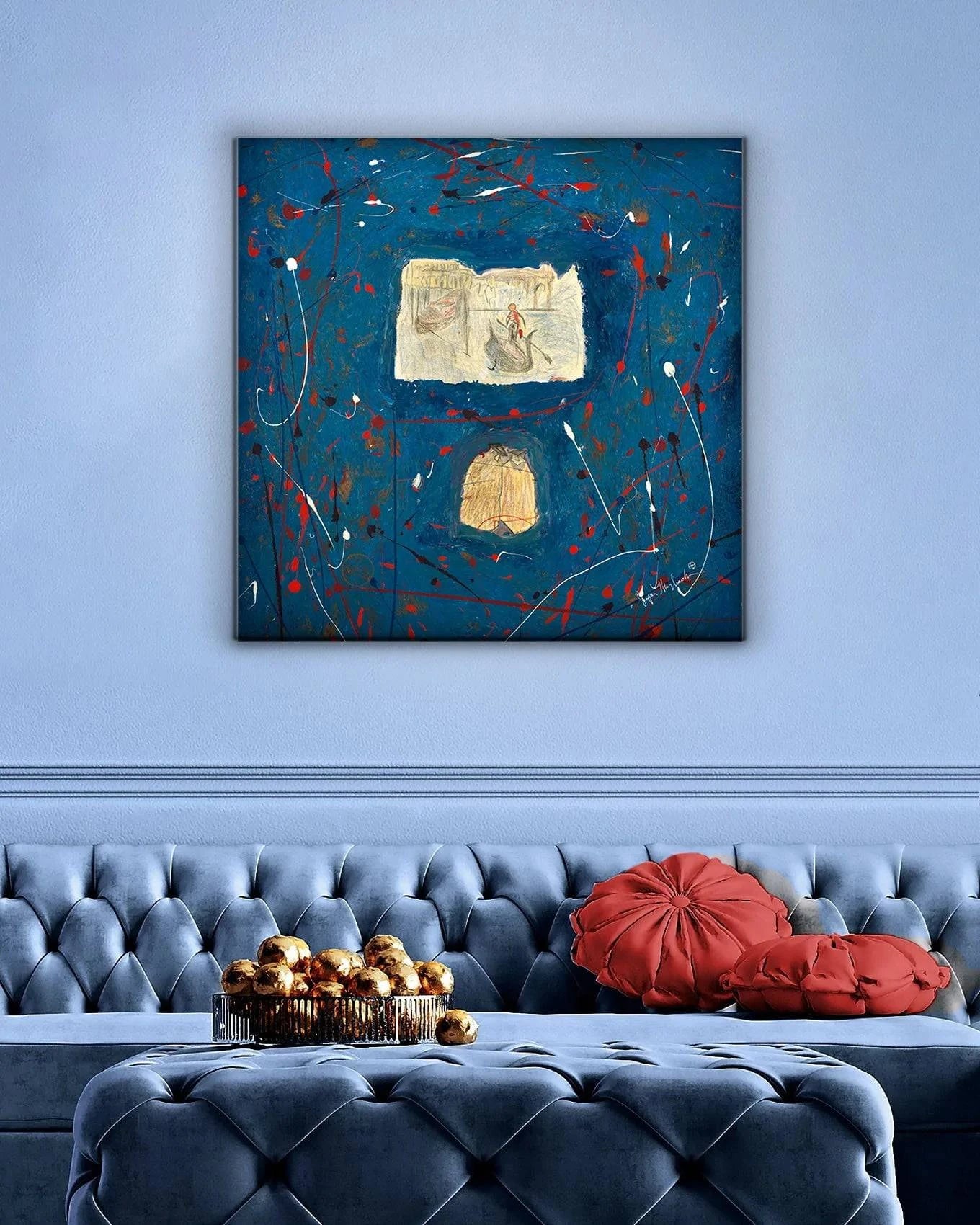 Venice Starburst (Embellished Limited Edition-Hand Signed by the Artist)