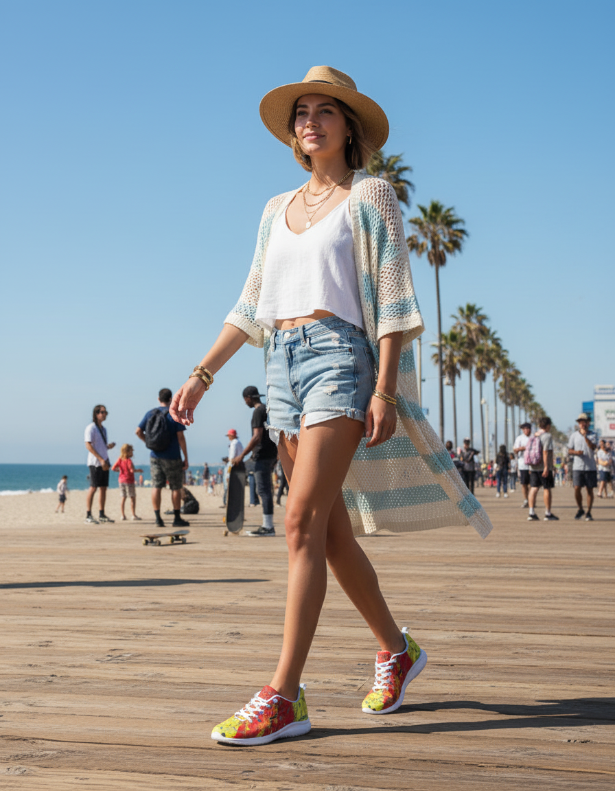 Red Rocket Women's Athletic Shoe by Jumper Maybach® - Jumper Maybach