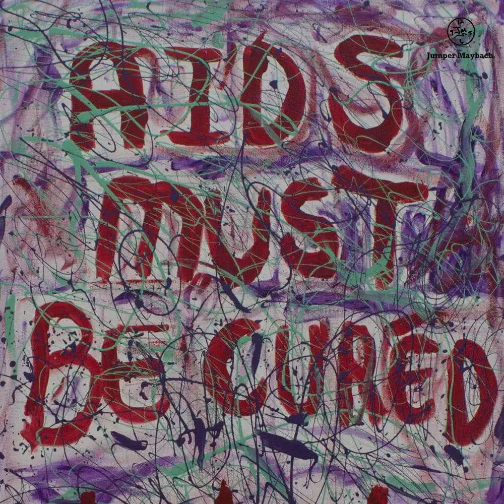 AIDS Must Be Cured (Embellished-Hand Signed by the Artist) - Jumper Maybach giclee