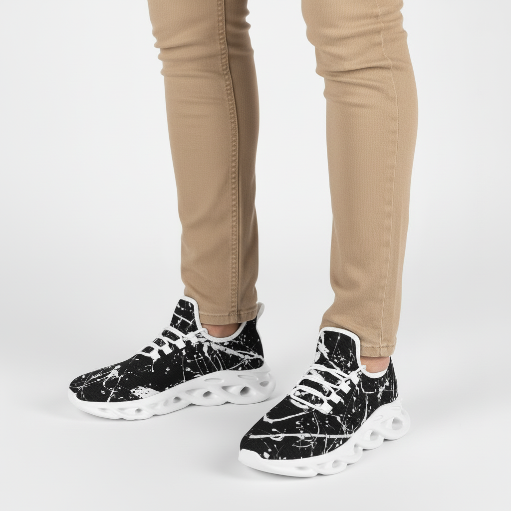 Aliens on the Moon Flex Sneakers by Jumper Maybach® MEN//WOMEN