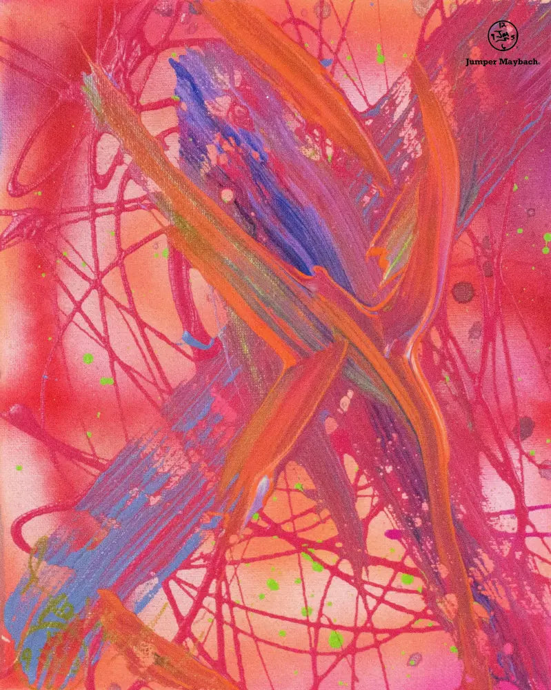 From Darkness to Light #16 - Original Painting - SOLD - Jumper Maybach Artwork