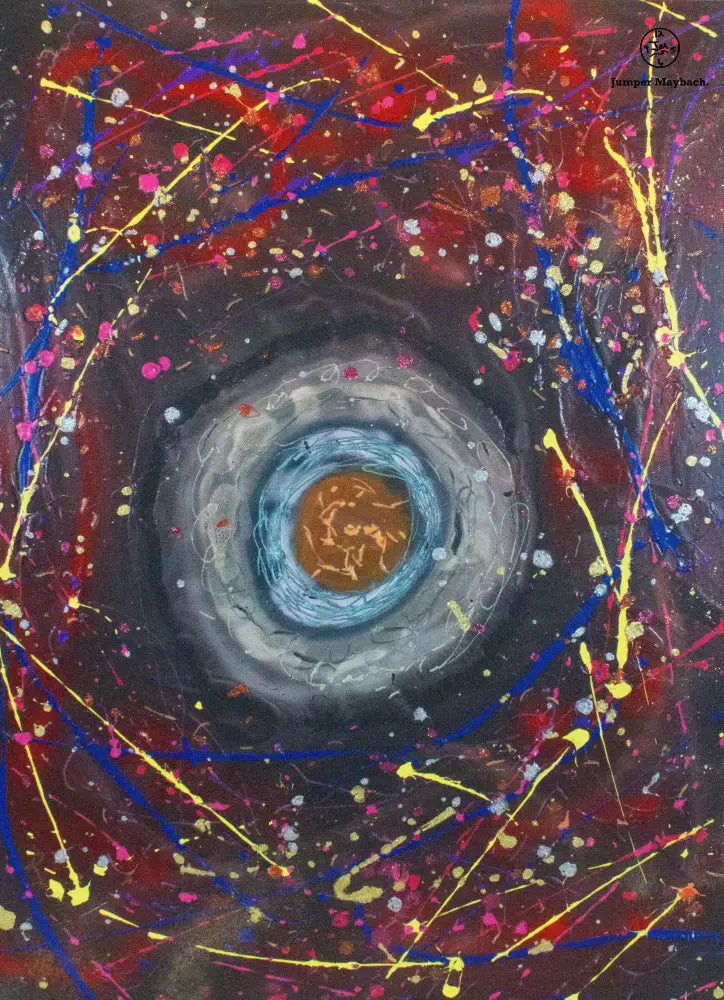 From Darkness to Light #3 - Original Painting - Jumper Maybach Artwork