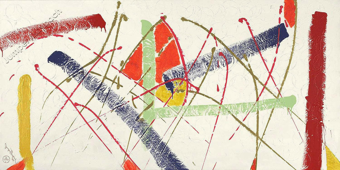 Sailboat (Embellished Limited Edition-Hand Signed by the Artist) - Jumper Maybach