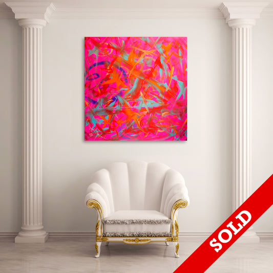 Chromatic #3 - Original Painting - SOLD - Jumper Maybach