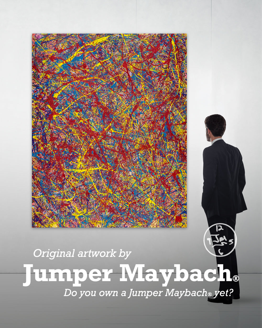 Surreal Cartography - Original Painting - Jumper Maybach