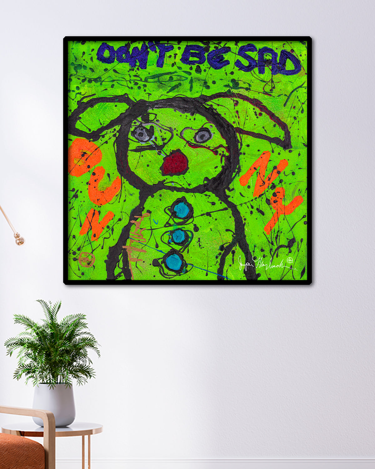 Don't Be Sad Bunny by Jumper Maybach® (Print on Paper) - Jumper Maybach