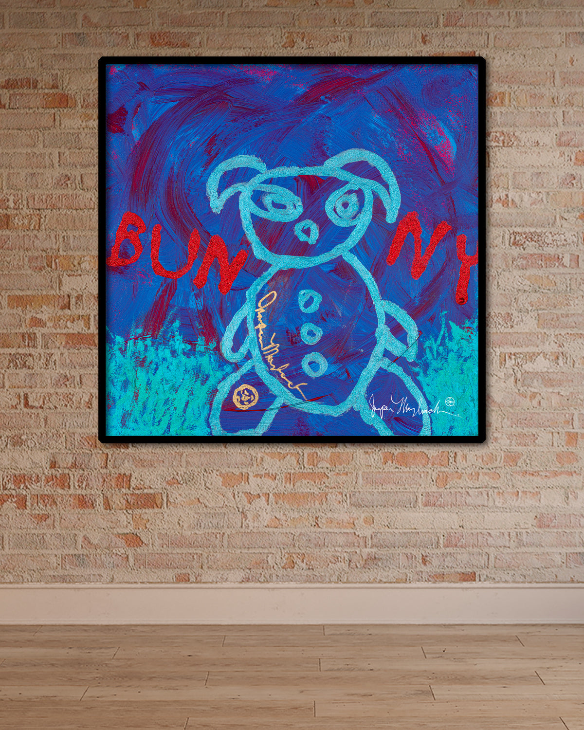 Go Go Bunny by Jumper Maybach® (Print on Paper) - Jumper Maybach
