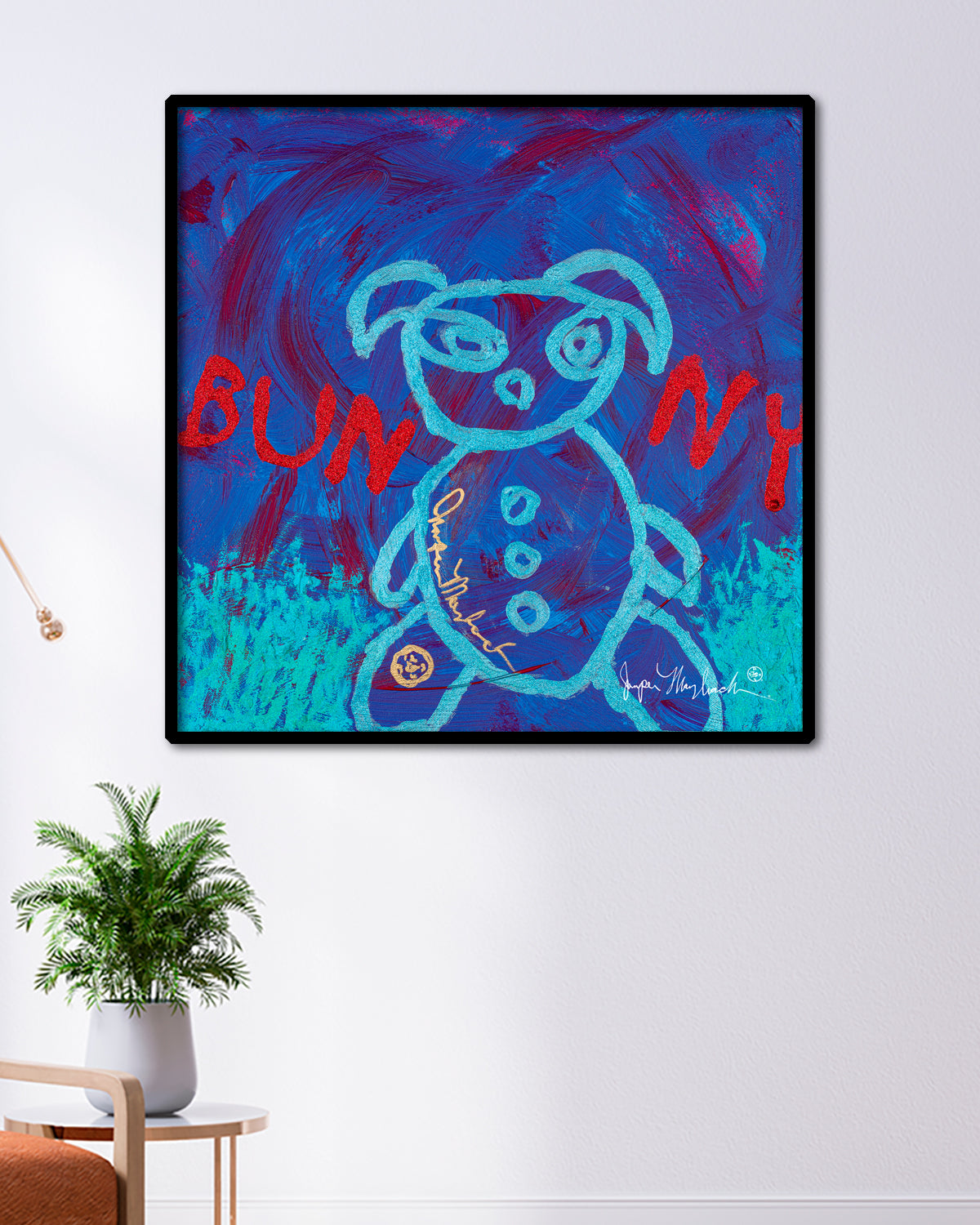 Go Go Bunny by Jumper Maybach® (Print on Paper) - Jumper Maybach