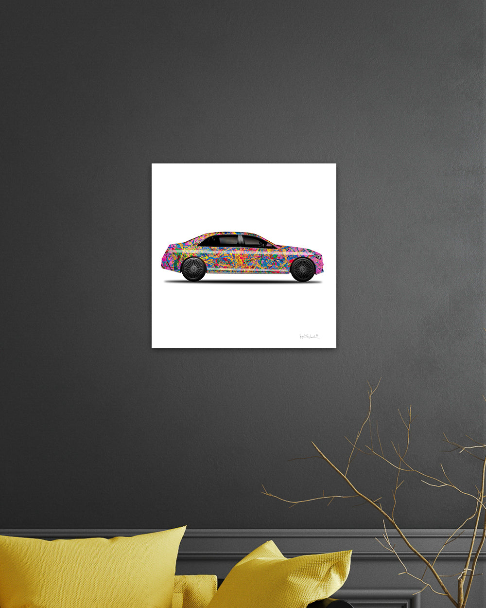 1 - Quantum Dream Car by Jumper Maybach® (Print on Canvas) - Jumper Maybach