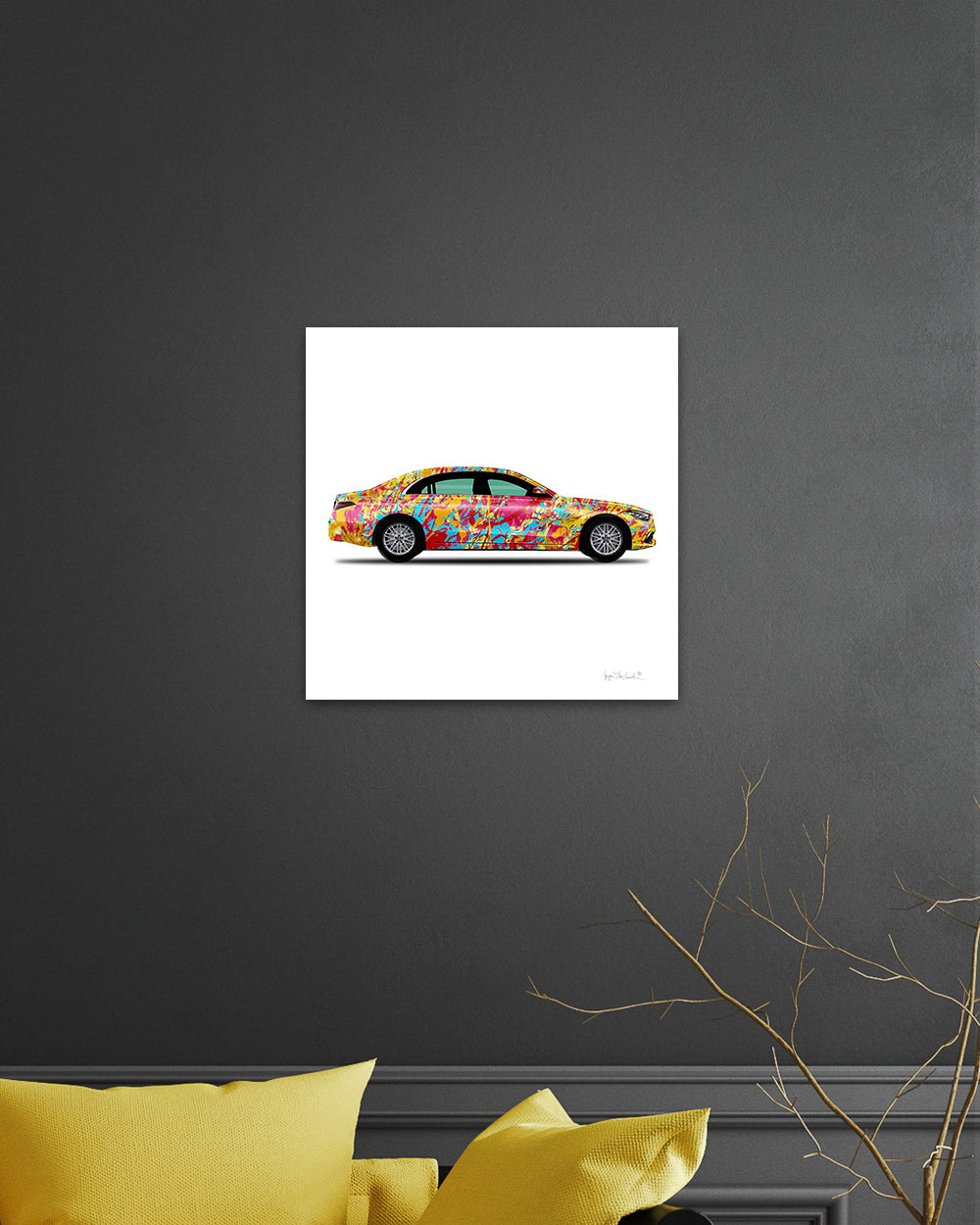 1 - World Jumper Car by Jumper Maybach® (Print on Canvas) - Jumper Maybach