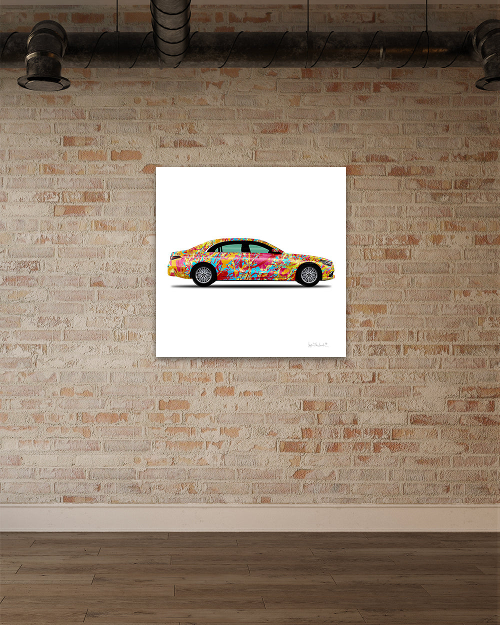 1 - World Jumper Car by Jumper Maybach® (Print on Canvas) - Jumper Maybach