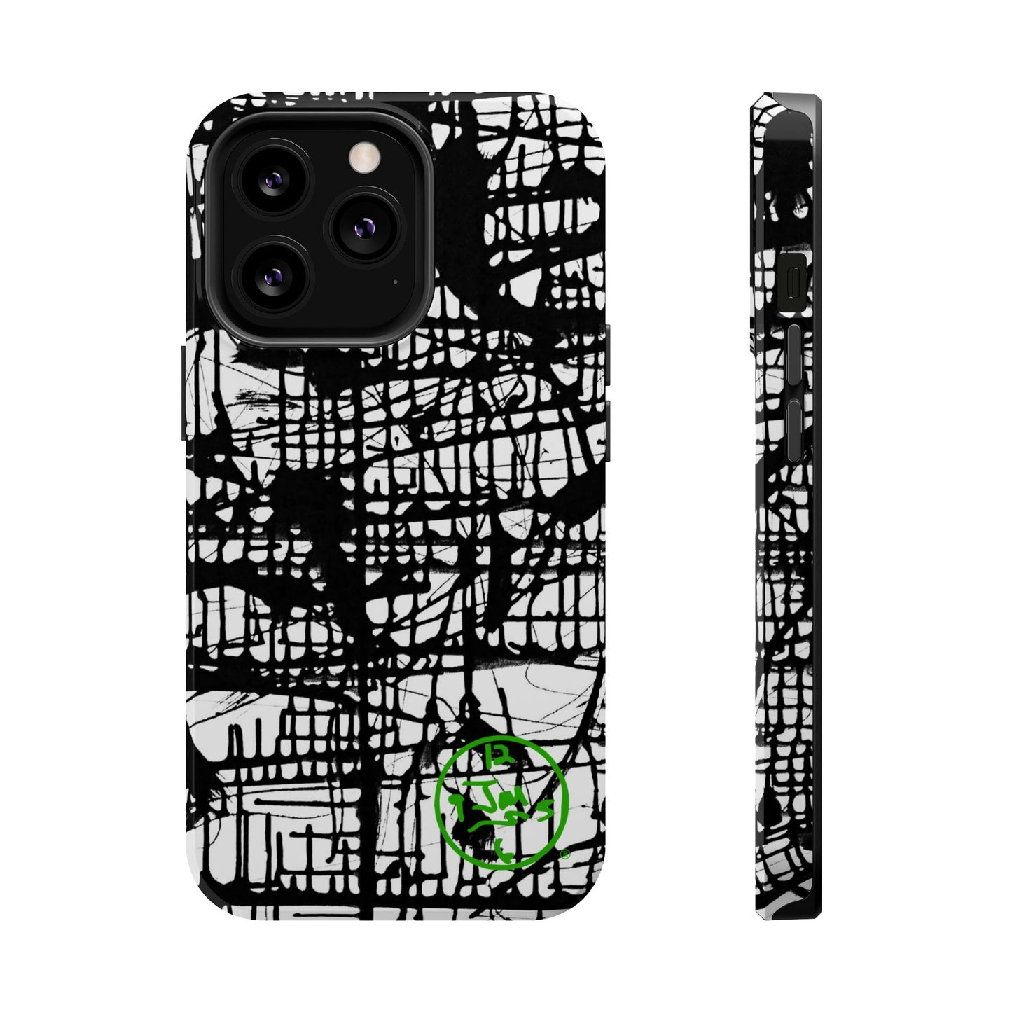 Dark Matrix by Jumper Maybach® MagSafe iPhone Tough Cases - Jumper Maybach